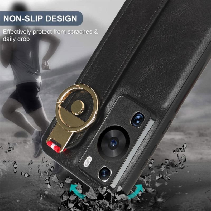 Cover Huawei P60 Pro Med Rem Og Ring