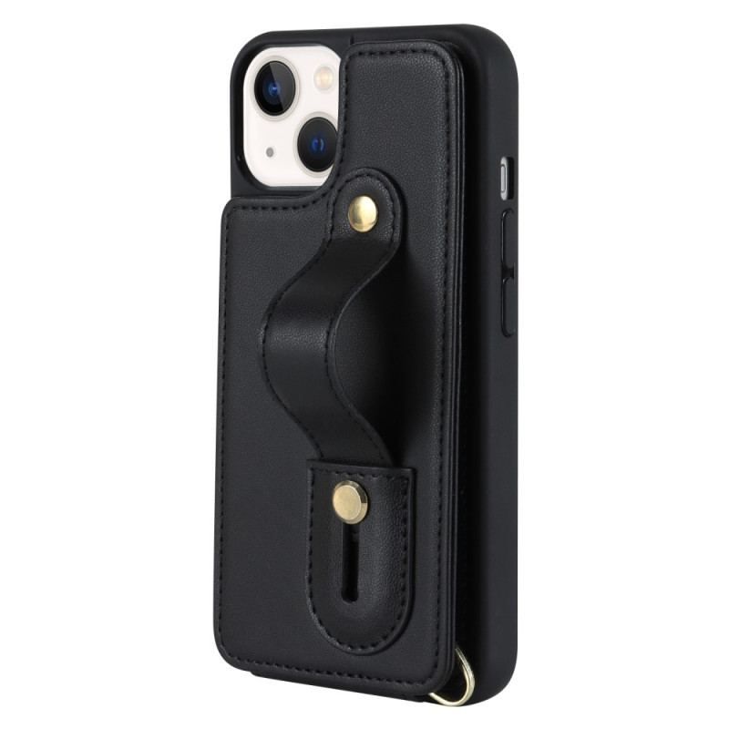 Cover iPhone 15 Kortholderrem Og Skulderrem