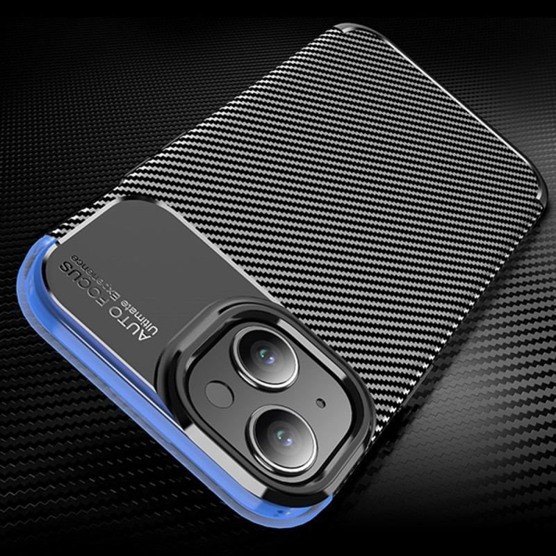 Cover iPhone 15 Plus Carbon Texture Fiber