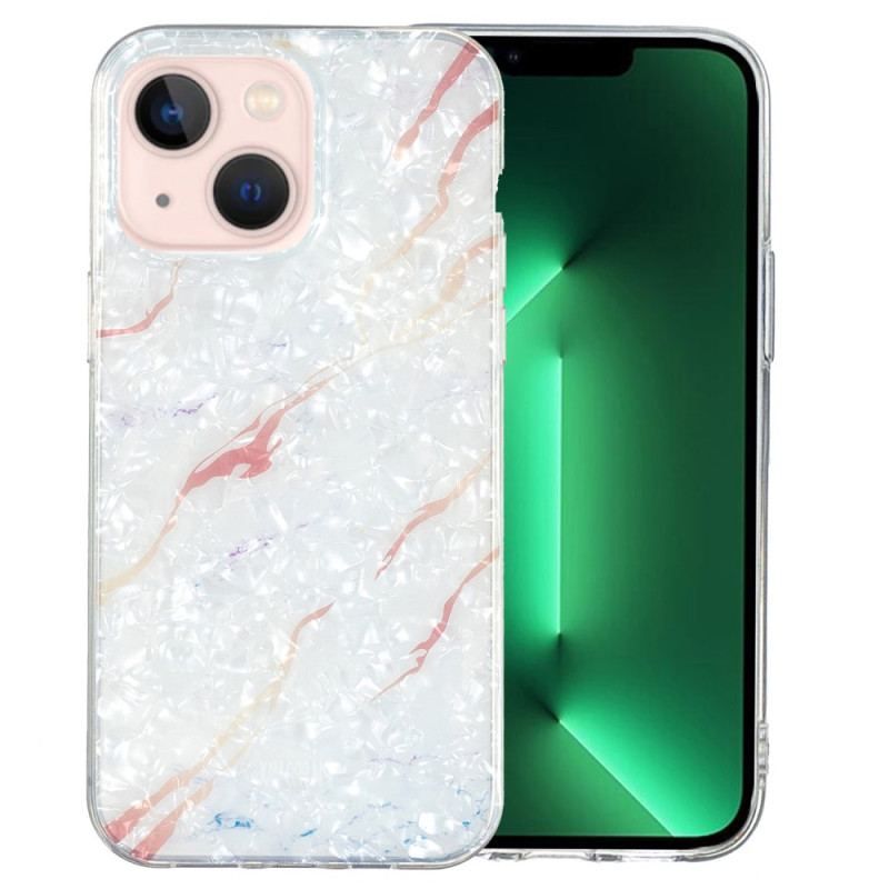 Cover iPhone 15 Plus Farvet Marmor