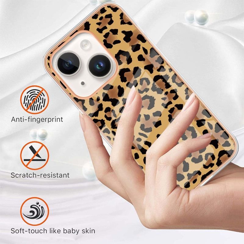 Cover iPhone 15 Plus Leopard