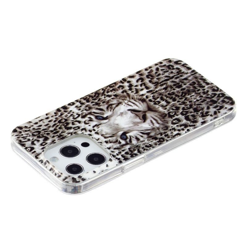 Cover iPhone 15 Pro Fluorescerende Leopard