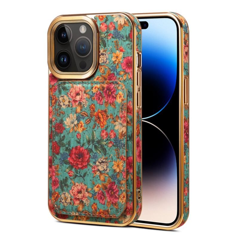 Cover iPhone 15 Pro Max Vintage Holder Kortholder