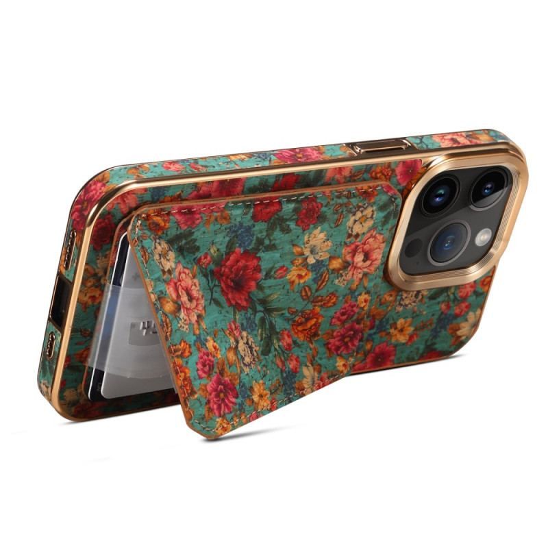 Cover iPhone 15 Pro Max Vintage Holder Kortholder