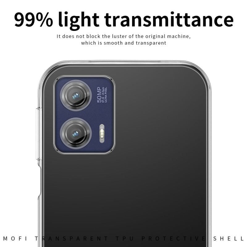 Cover Moto G73 5G Gennemsigtig Mofi