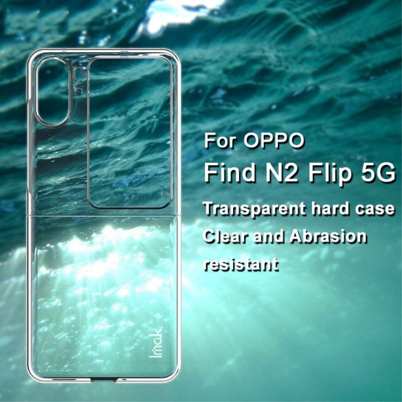 Cover Oppo Find N2 Flip Flip Cover Gennemsigtig Imak