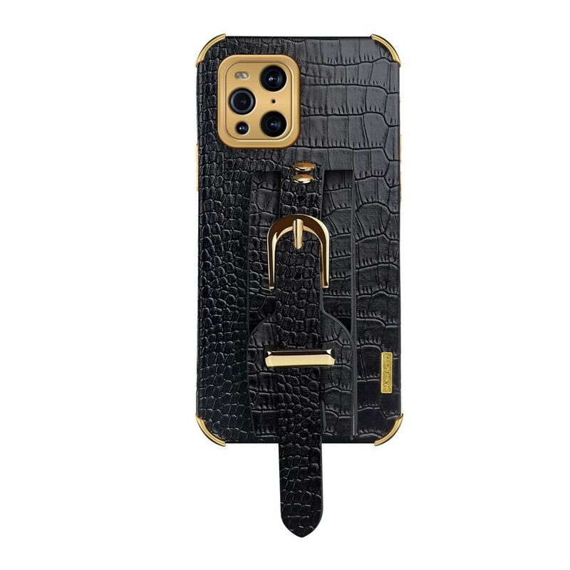 Cover Oppo Find X3 Pro Croco Rem