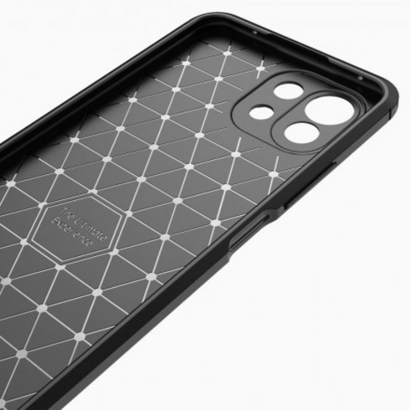 Cover Poco M3 Pro 5G Børstet Kulfiber