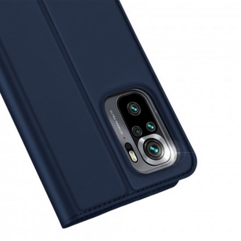 Cover Poco M5s Flip Cover Skin Pro Dux Ducis