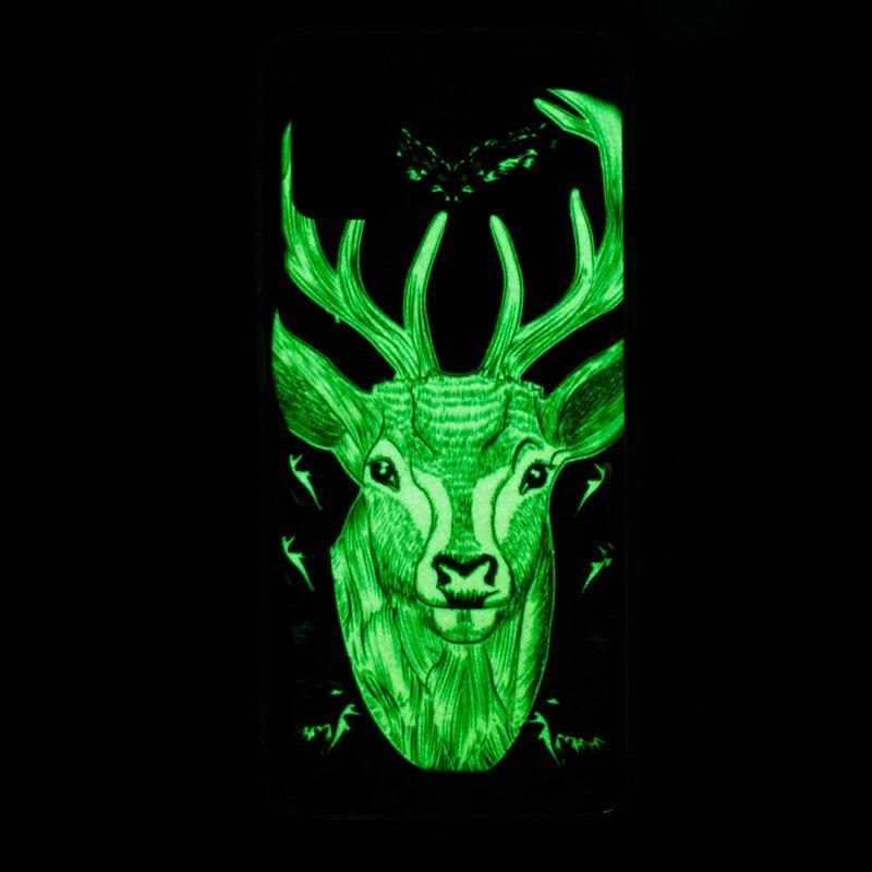 Cover Poco M5s Fluorescerende Majestic Deer