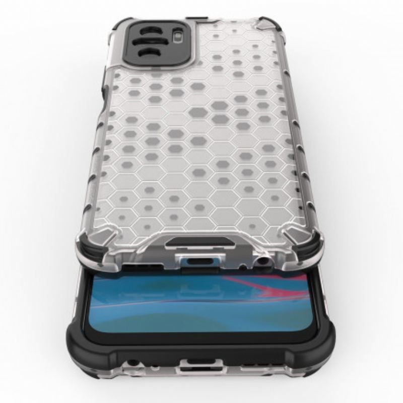 Cover Poco M5s Honeycomb Stil