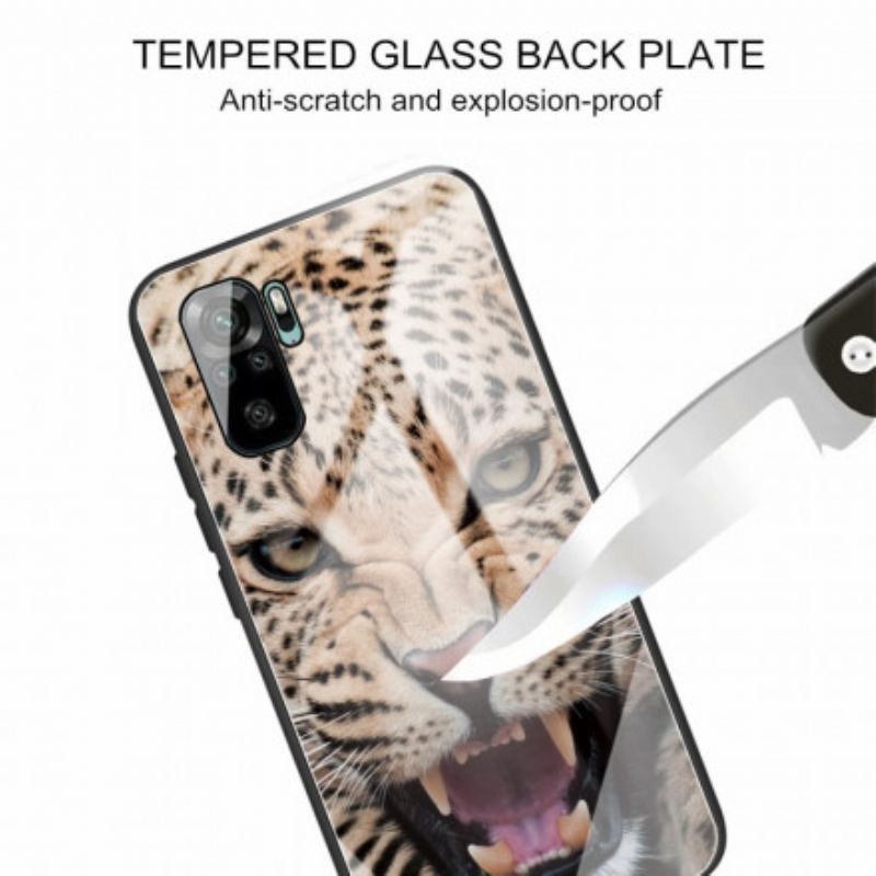 Cover Poco M5s Leopard Hærdet Glas