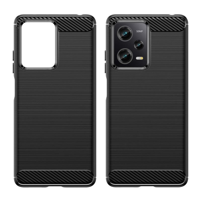 Cover Poco X5 Pro 5G Børstet Kulfiber