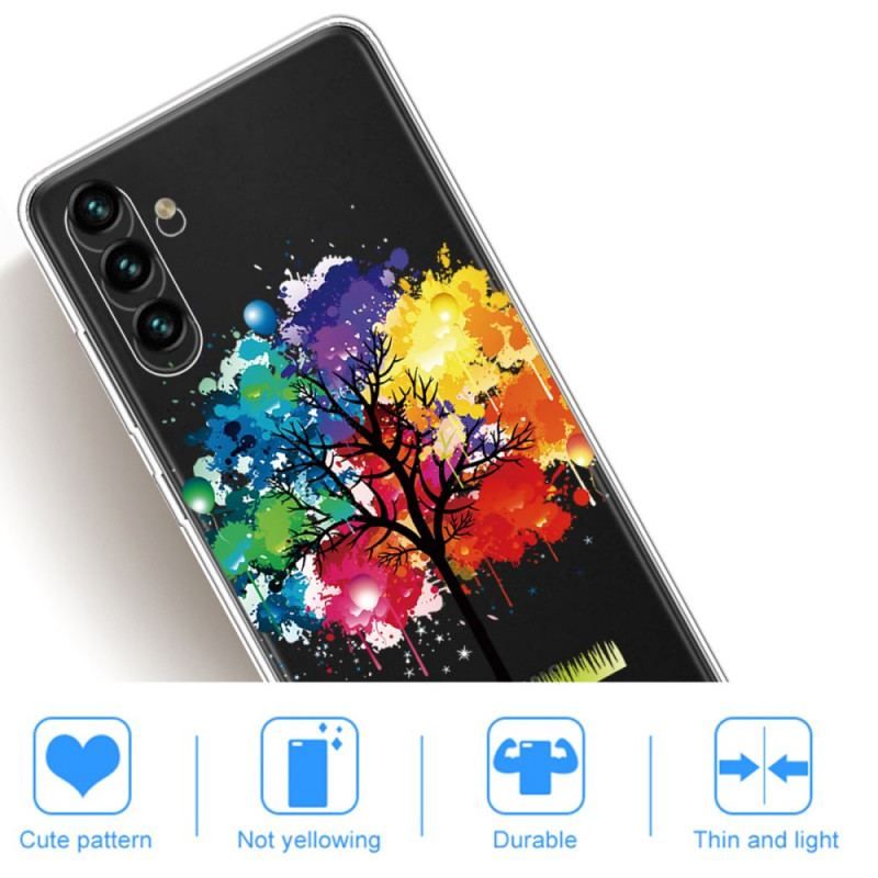 Cover Samsung Galaxy A13 5G / A04s Akvarel Træ