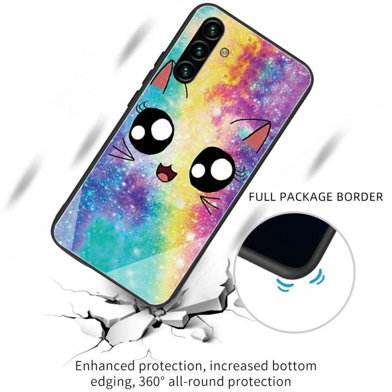 Cover Samsung Galaxy A13 5G / A04s Hærdet Glas Kat