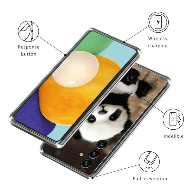 Cover Samsung Galaxy A14 / A14 5G Fleksibel Panda