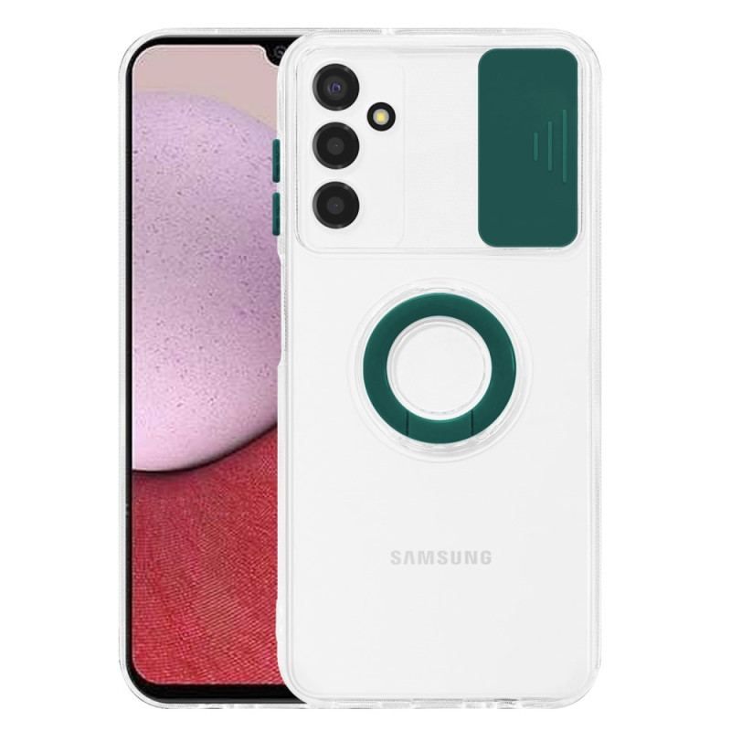 Cover Samsung Galaxy A14 / A14 5G Gennemsigtig Med Ring-support