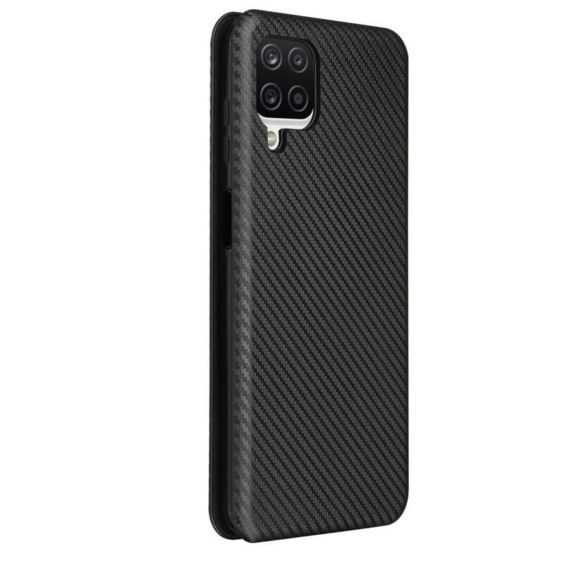 Cover Samsung Galaxy M12 / A12 Flip Cover /kulfiber