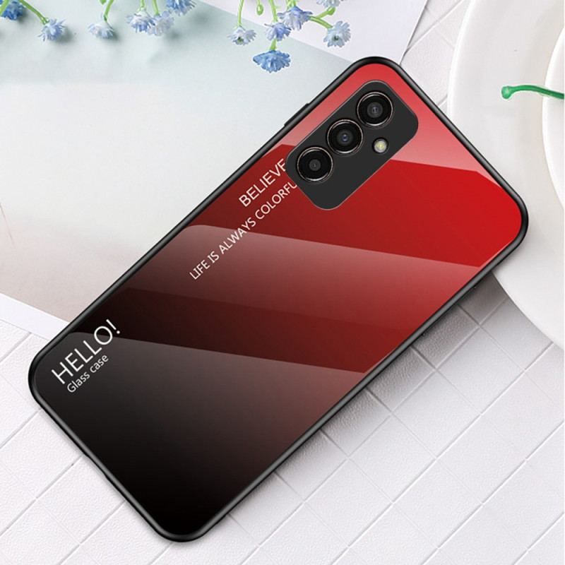 Cover Samsung Galaxy M13 Hærdet Glas Hej