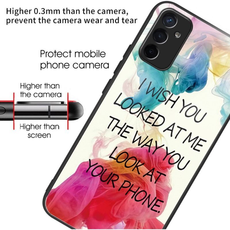 Cover Samsung Galaxy M13 Hærdet Glas Ønsker Jeg