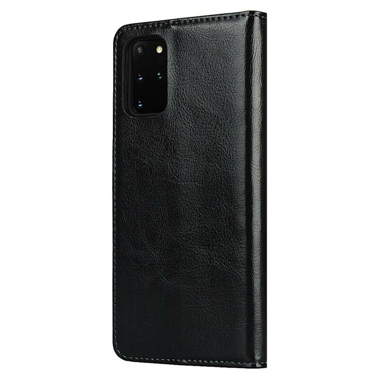 Cover Samsung Galaxy S20 Plus / S20 Plus 5G Flip Cover Ægte Læder