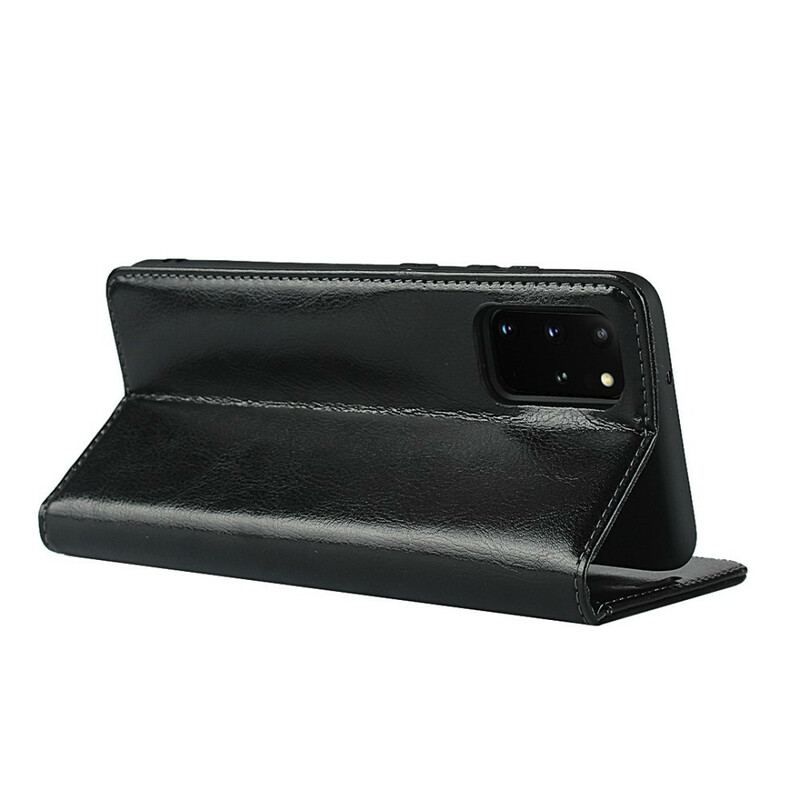 Cover Samsung Galaxy S20 Plus / S20 Plus 5G Flip Cover Ægte Læder