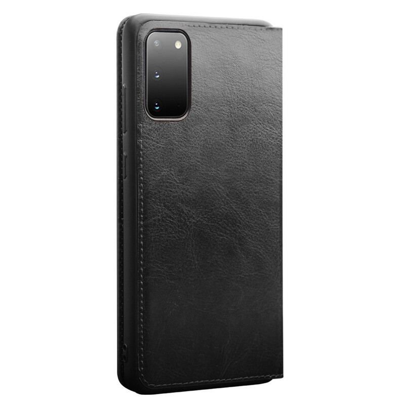 Cover Samsung Galaxy S20 Plus / S20 Plus 5G Flip Cover Qialino Ægte Læder