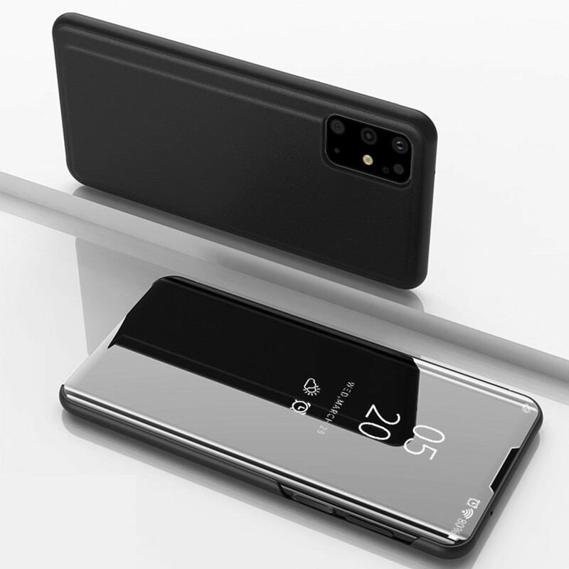 Cover Samsung Galaxy S20 Plus / S20 Plus 5G Spejl Og Kunstlæder