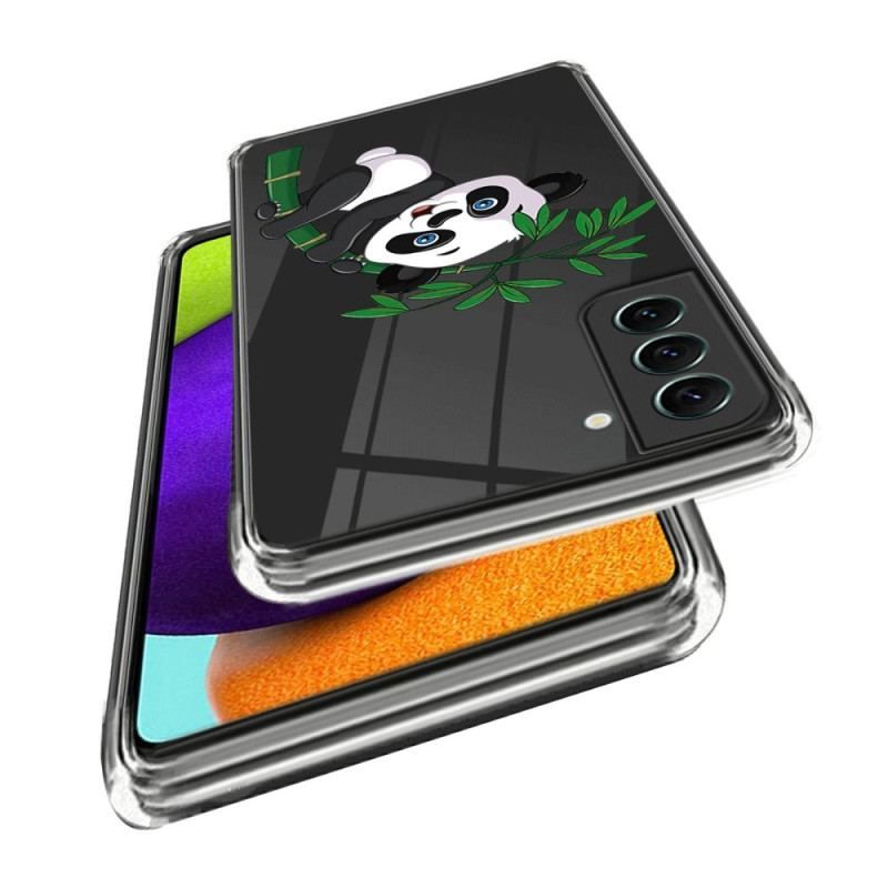 Cover Samsung Galaxy S23 5G Sømløs Panda På Bambus