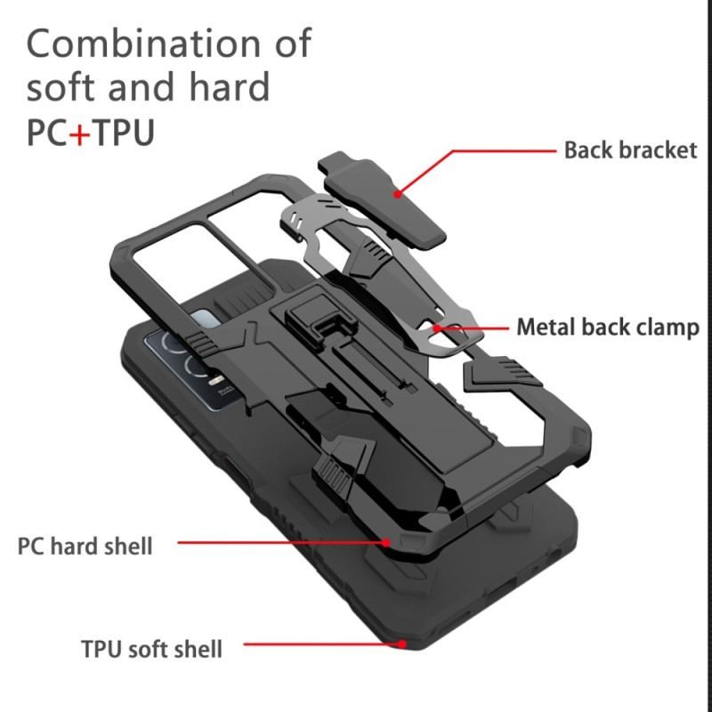 Cover Samsung Galaxy S23 Plus 5G Robot Med Bælteclips