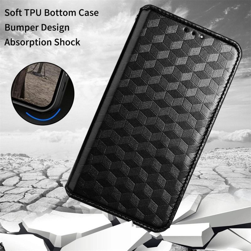 Cover Samsung Galaxy S23 Ultra 5G Flip Cover 3d Mønster