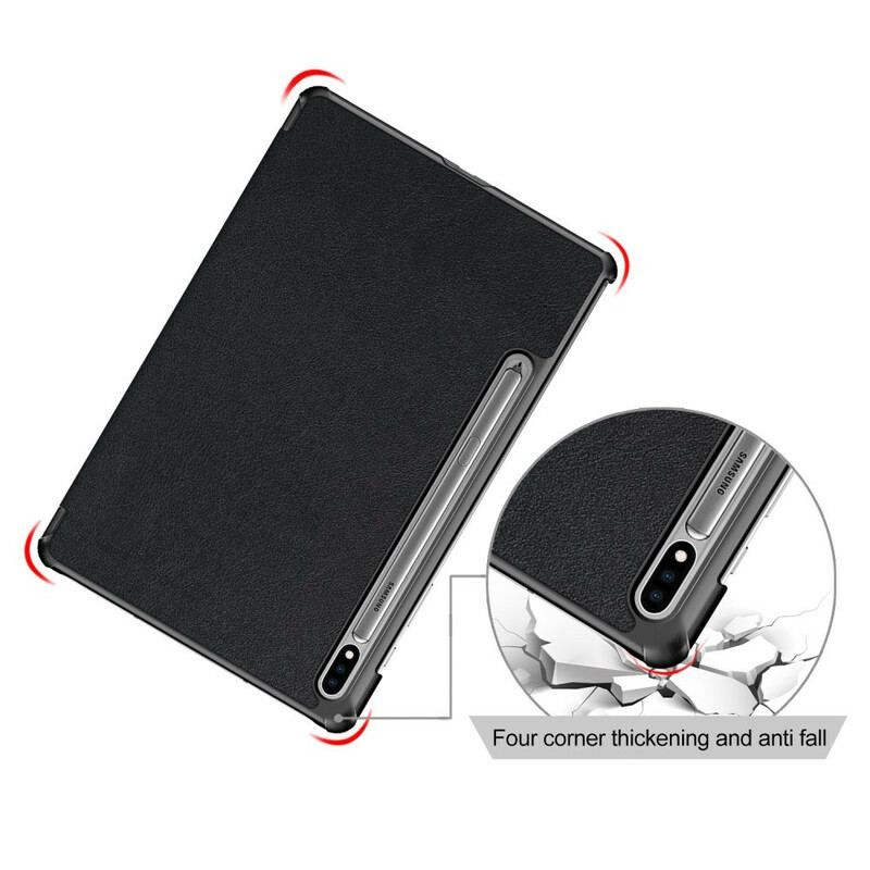 Cover Samsung Galaxy Tab S8 / Tab S7 Forstærket Tri Fold