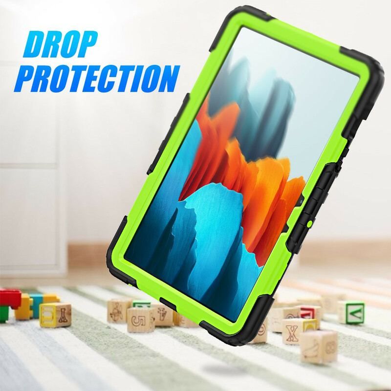 Cover Samsung Galaxy Tab S8 / Tab S7 Tofarvet Multifunktionel 2