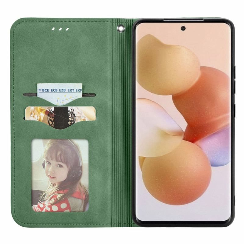 Cover Xiaomi 12 / 12X Flip Cover Hud-følelse