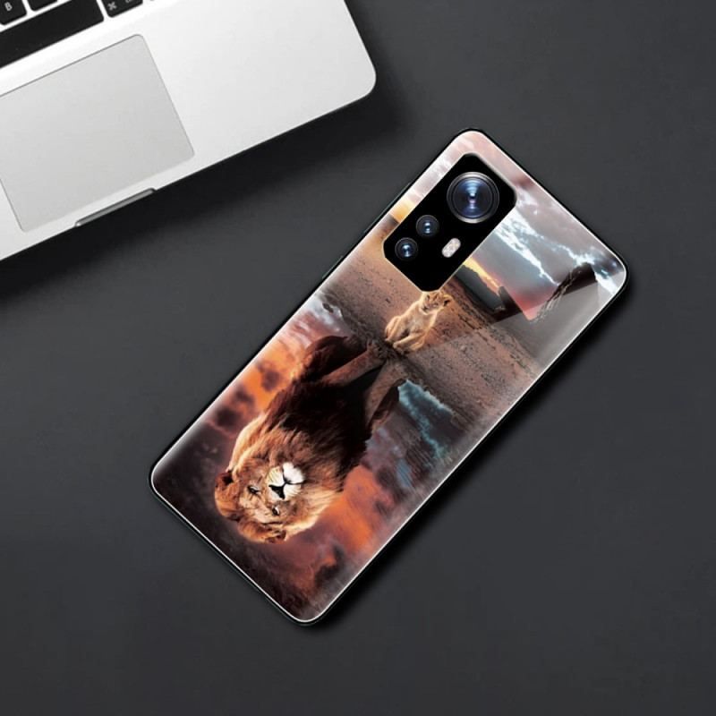 Cover Xiaomi 12 / 12X Lion Cub's Dream Hærdet Glas