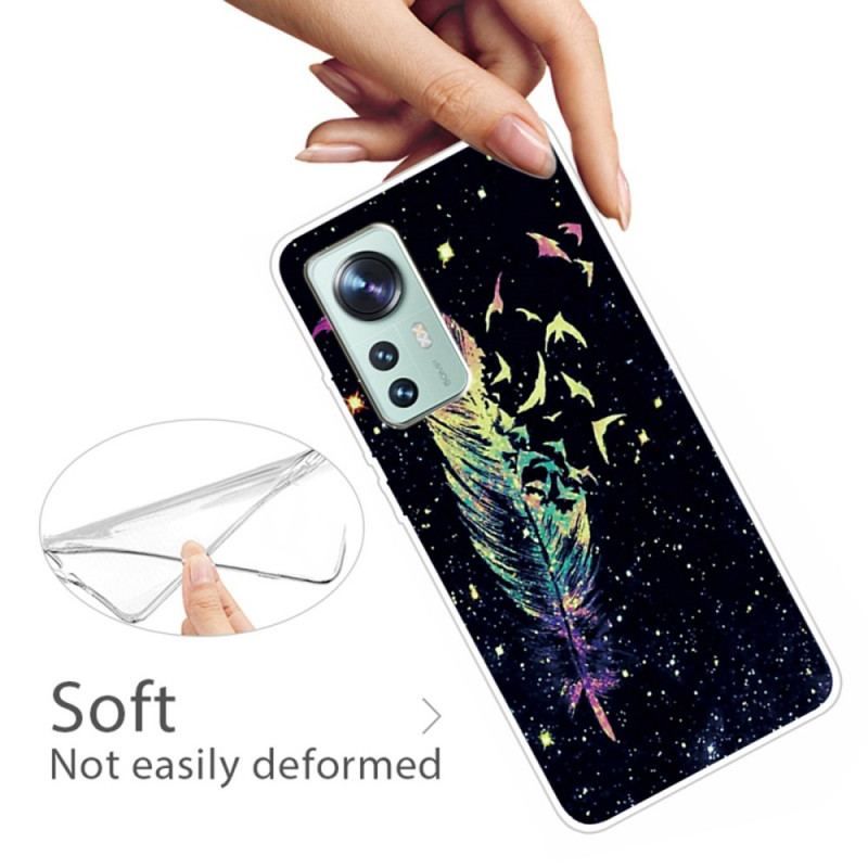 Cover Xiaomi 12 / 12X Silikone Fjer