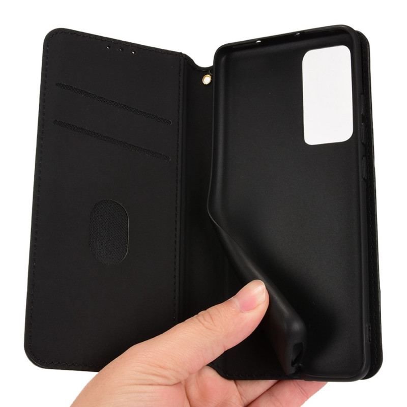 Cover Xiaomi 12 Lite Flip Cover 3d Tekstur