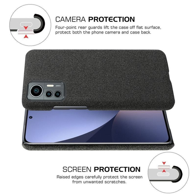 Cover Xiaomi 12 Lite Stof