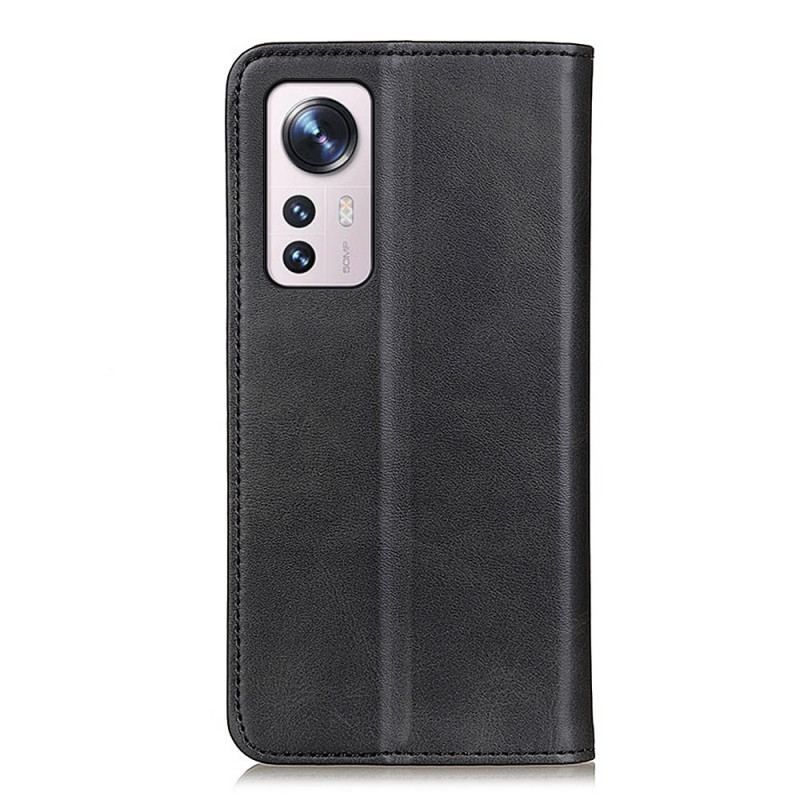 Cover Xiaomi 12 Pro Flip Cover Elegance Split Læder