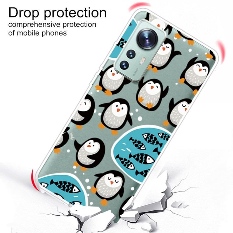 Cover Xiaomi 12 Pro Pingviner