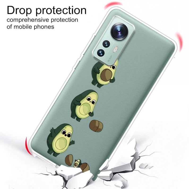 Cover Xiaomi 12 Pro Silikone Avocado Life