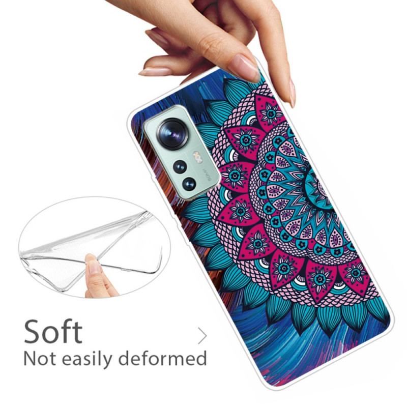 Cover Xiaomi 12 Pro Silikone Mandala