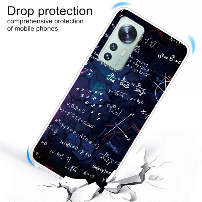 Cover Xiaomi 12 Pro Silikone Matematiske Beregninger