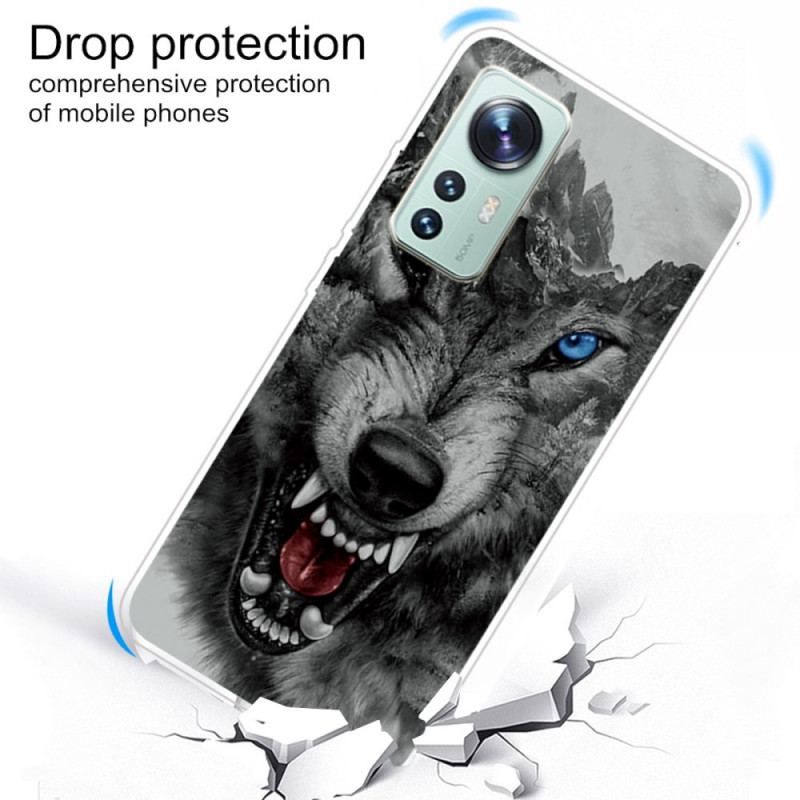 Cover Xiaomi 12 Pro Silikone Wolf