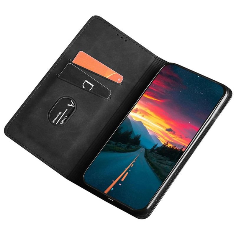 Cover Xiaomi 12T / 12T Pro Flip Cover Elegance I Imiteret Læder