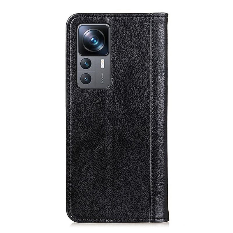 Cover Xiaomi 12T / 12T Pro Flip Cover Split Læder