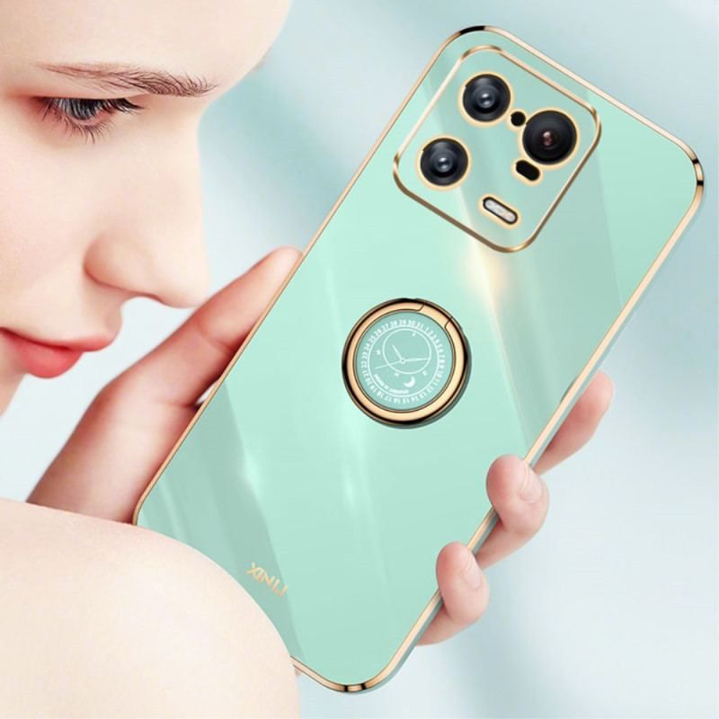 Cover Xiaomi 13 Pro Metaleffekt Ringholder Xinli