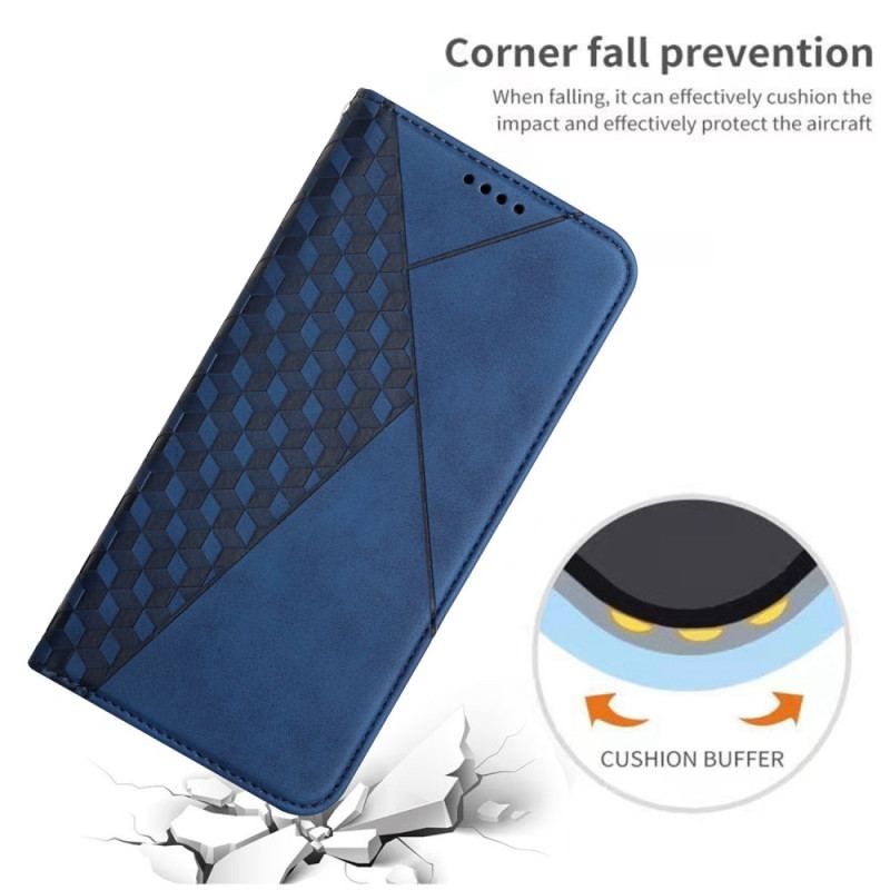 Cover Xiaomi Redmi A1 Flip Cover Cubic Style Skin-touch