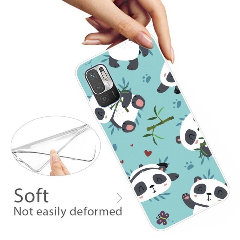 Cover Xiaomi Redmi Note 10 5G Flok Pandaer