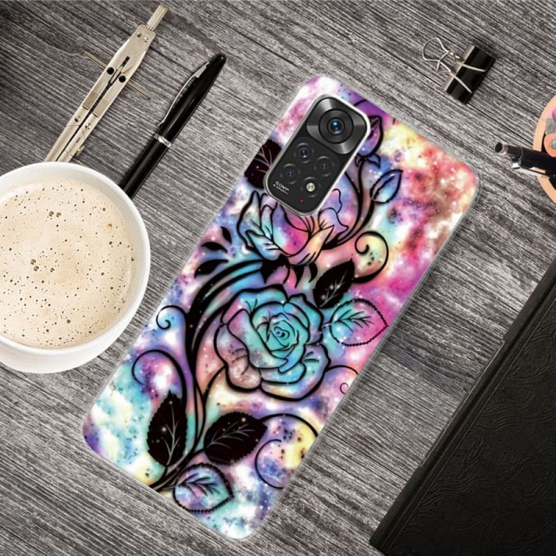 Cover Xiaomi Redmi Note 11 Pro / 11 Pro 5G Blomsterdesign